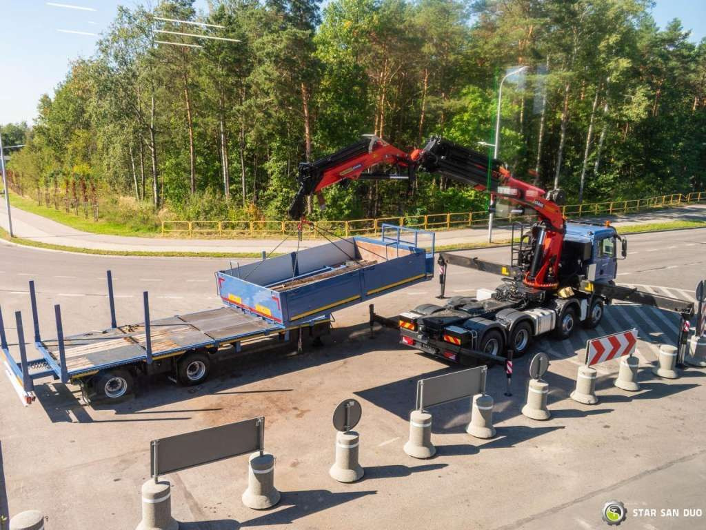 MAN TGA 35.440 8X6H PALFINGER 60002 Semi-trailer - Tahač: obrázek 4 MAN TGA 35.440 8X6H PALFINGER 60002 Semi-trailer - Tahač: obrázek 4