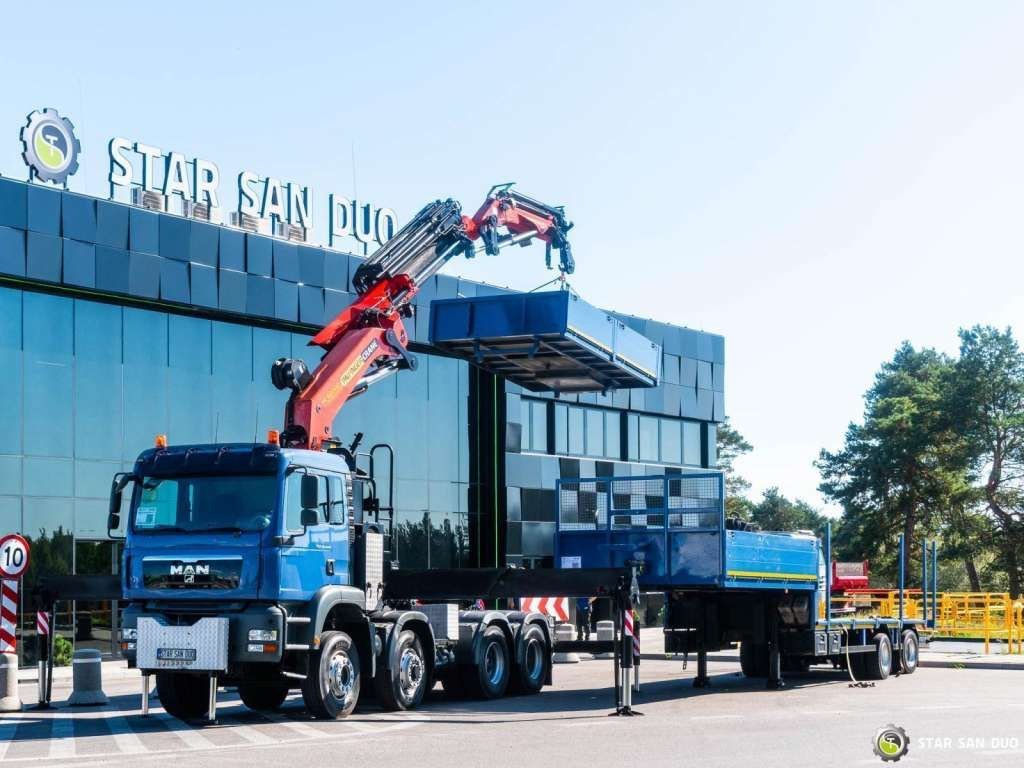 MAN TGA 35.440 8X6H PALFINGER 60002 Semi-trailer - Tahač: obrázek 1 MAN TGA 35.440 8X6H PALFINGER 60002 Semi-trailer - Tahač: obrázek 1