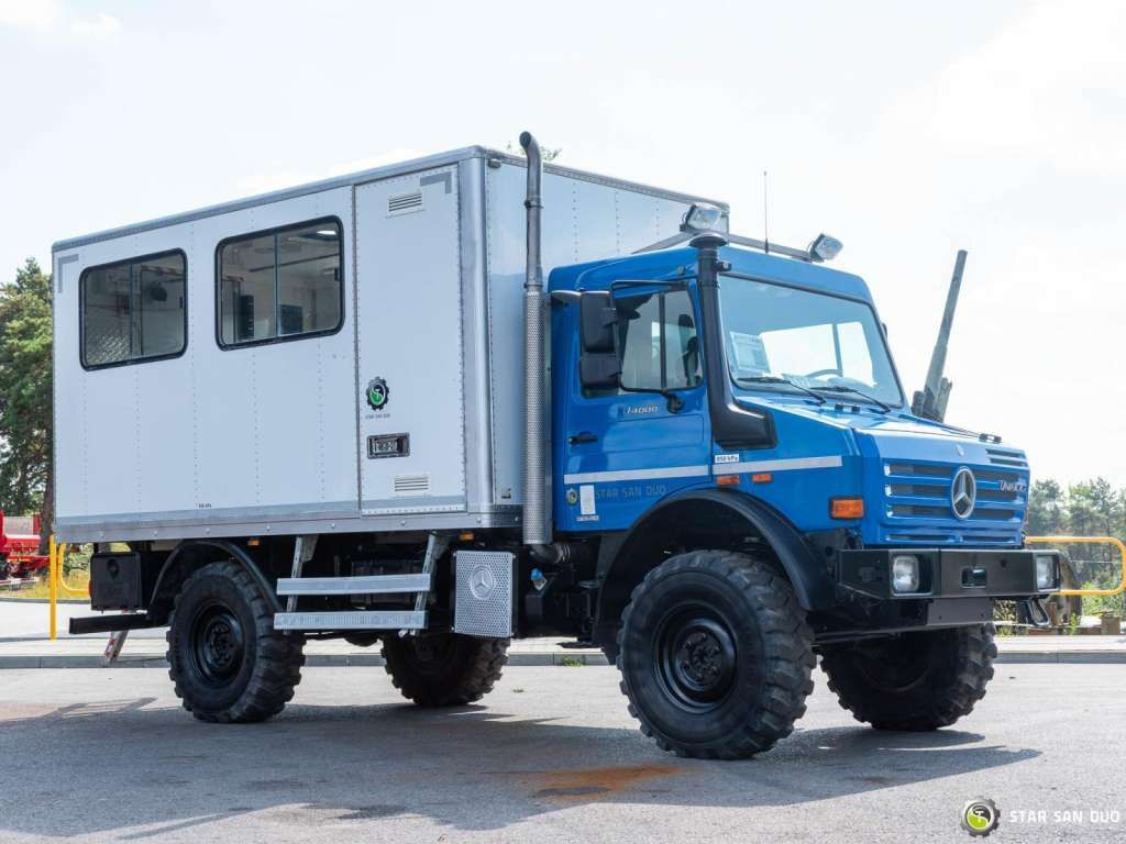 Unimog Mercedes-Benz Unimog U 4000 4x4 Camper Expeditio - Podvozek s kabinou: obrázek 3 Unimog Mercedes-Benz Unimog U 4000 4x4 Camper Expeditio - Podvozek s kabinou: obrázek 3