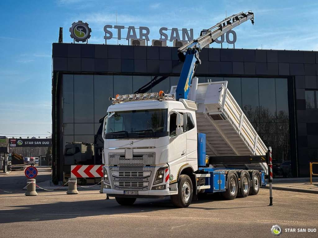 Volvo FH 16.550 8x4 Palfinger PK 34002-SH Crane Kippe - Sklápěč: obrázek 1 Volvo FH 16.550 8x4 Palfinger PK 34002-SH Crane Kippe - Sklápěč: obrázek 1
