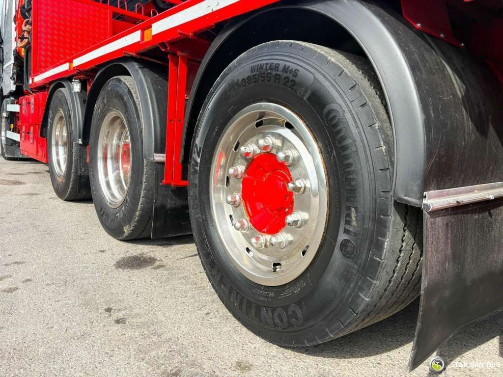 Auto s hydraulickou rukou Volvo  FH 500 8x4*4 PK65002 Fly JIB Crane 7456 h Winch: obrázek 17