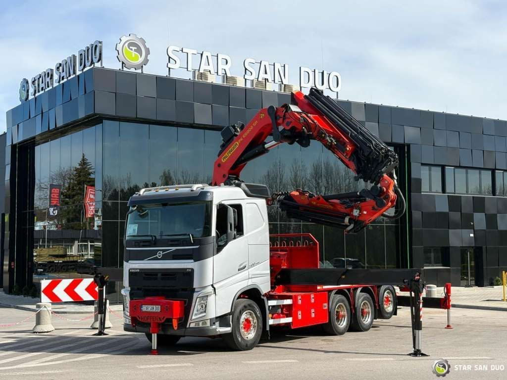 Auto s hydraulickou rukou Volvo  FH 500 8x4*4 PK65002 Fly JIB Crane 7456 h Winch: obrázek 6