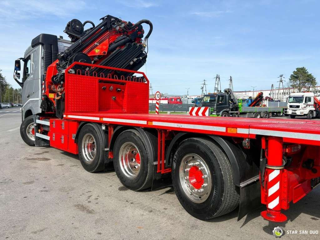 Auto s hydraulickou rukou Volvo  FH 500 8x4*4 PK65002 Fly JIB Crane 7456 h Winch: obrázek 15