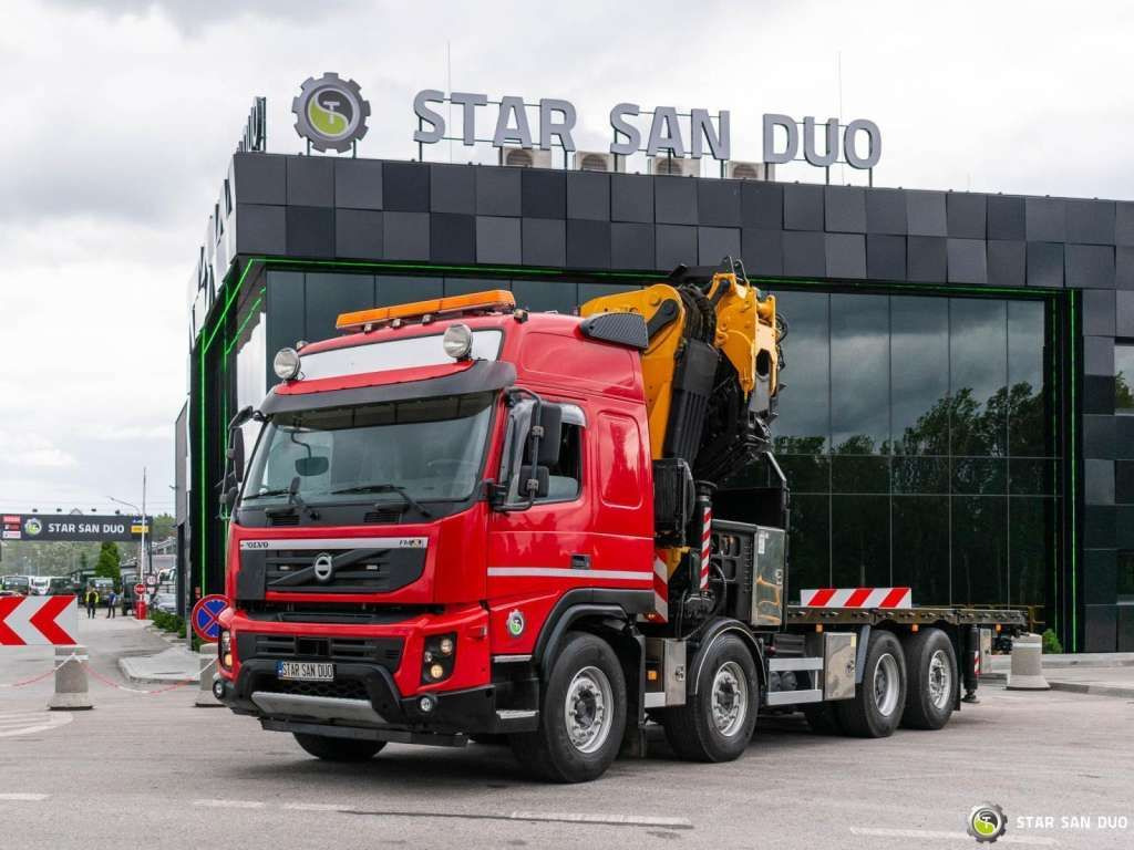 Volvo FMX 500 8x2 Effer 585 Fly Jib Winch Crane Kran - Auto s hydraulickou rukou: obrázek 4 Volvo FMX 500 8x2 Effer 585 Fly Jib Winch Crane Kran - Auto s hydraulickou rukou: obrázek 4