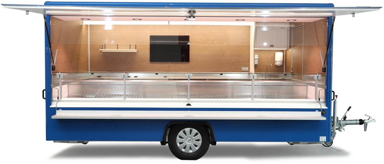 Verkaufsanhänger BORCO HÖHNS - Prodejní přívěs: obrázek 1 Verkaufsanhänger BORCO HÖHNS - Prodejní přívěs: obrázek 1