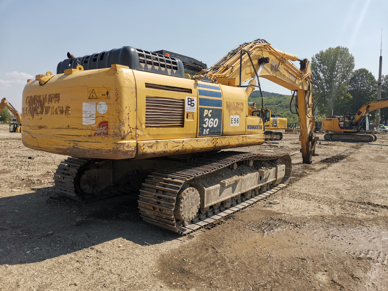 Pásové rýpadlo KOMATSU PC360 LC 10: obrázek 25