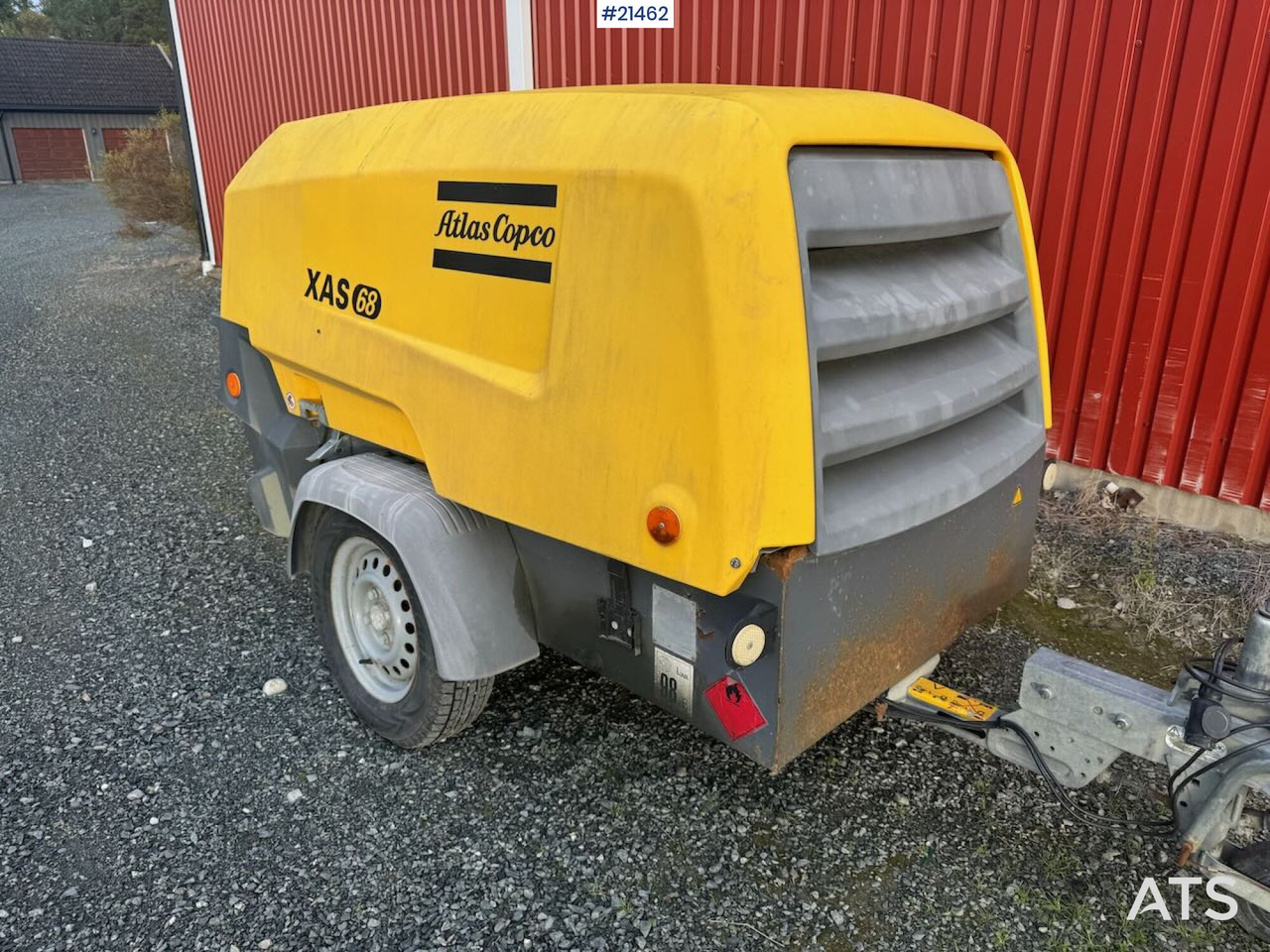 Atlas Copco XAS68 - Mobilní kompresor: obrázek 2 Atlas Copco XAS68 - Mobilní kompresor: obrázek 2