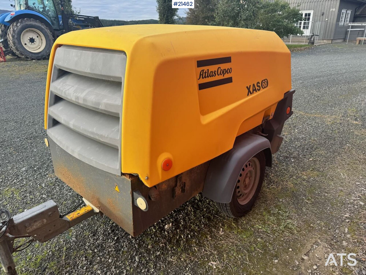 Atlas Copco XAS68 - Mobilní kompresor: obrázek 4 Atlas Copco XAS68 - Mobilní kompresor: obrázek 4