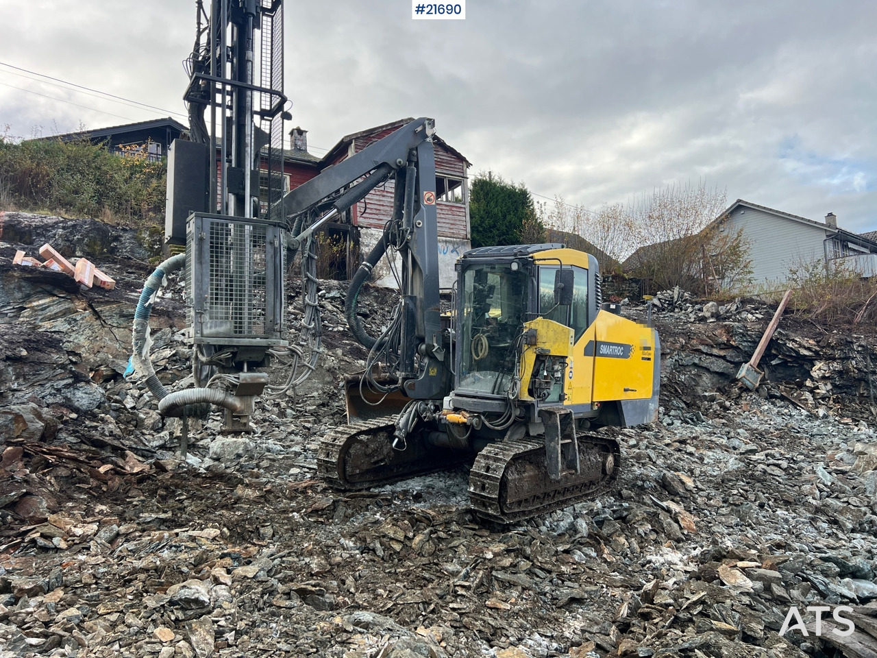 Atlas Copco smartroc T40-11 Borerigg m/ 2560 hammer, CME sliper og Leica gps - Vrtná souprava: obrázek 1 Atlas Copco smartroc T40-11 Borerigg m/ 2560 hammer, CME sliper og Leica gps - Vrtná souprava: obrázek 1