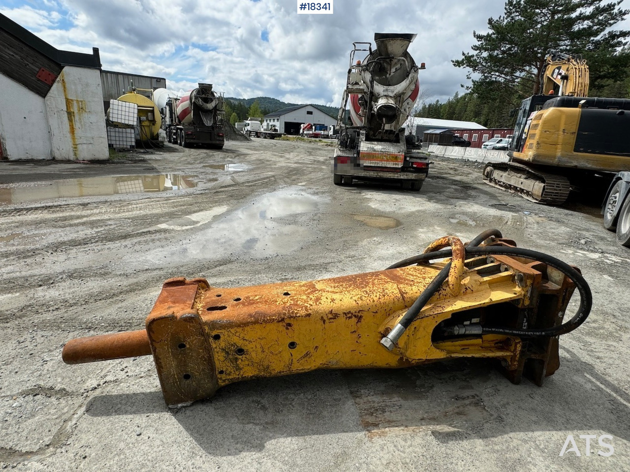 Atlas Pigghammer - Hydraulické kladivo: obrázek 3 Atlas Pigghammer - Hydraulické kladivo: obrázek 3