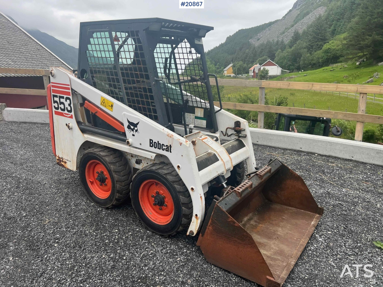 Bobcat 553 - Smykový nakladač: obrázek 2 Bobcat 553 - Smykový nakladač: obrázek 2