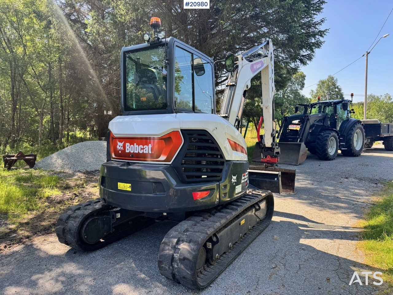 Bobcat E55Z Minigraver m/ Rototilt og 2 skuffer. 230 timer! - Mini rýpadlo: obrázek 2 Bobcat E55Z Minigraver m/ Rototilt og 2 skuffer. 230 timer! - Mini rýpadlo: obrázek 2