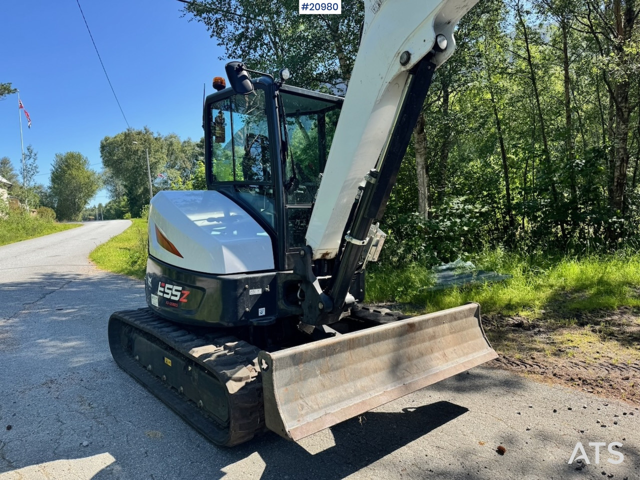 Bobcat E55Z - Mini rýpadlo: obrázek 5 Bobcat E55Z - Mini rýpadlo: obrázek 5