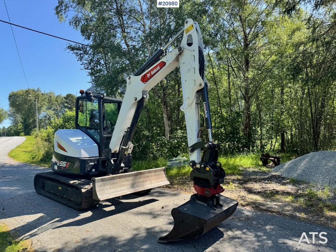 Bobcat E55Z - Mini rýpadlo: obrázek 4 Bobcat E55Z - Mini rýpadlo: obrázek 4