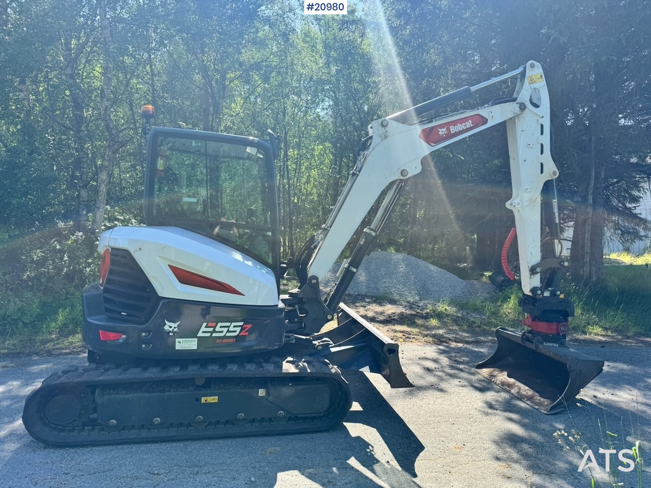 Bobcat E55Z - Mini rýpadlo: obrázek 1 Bobcat E55Z - Mini rýpadlo: obrázek 1
