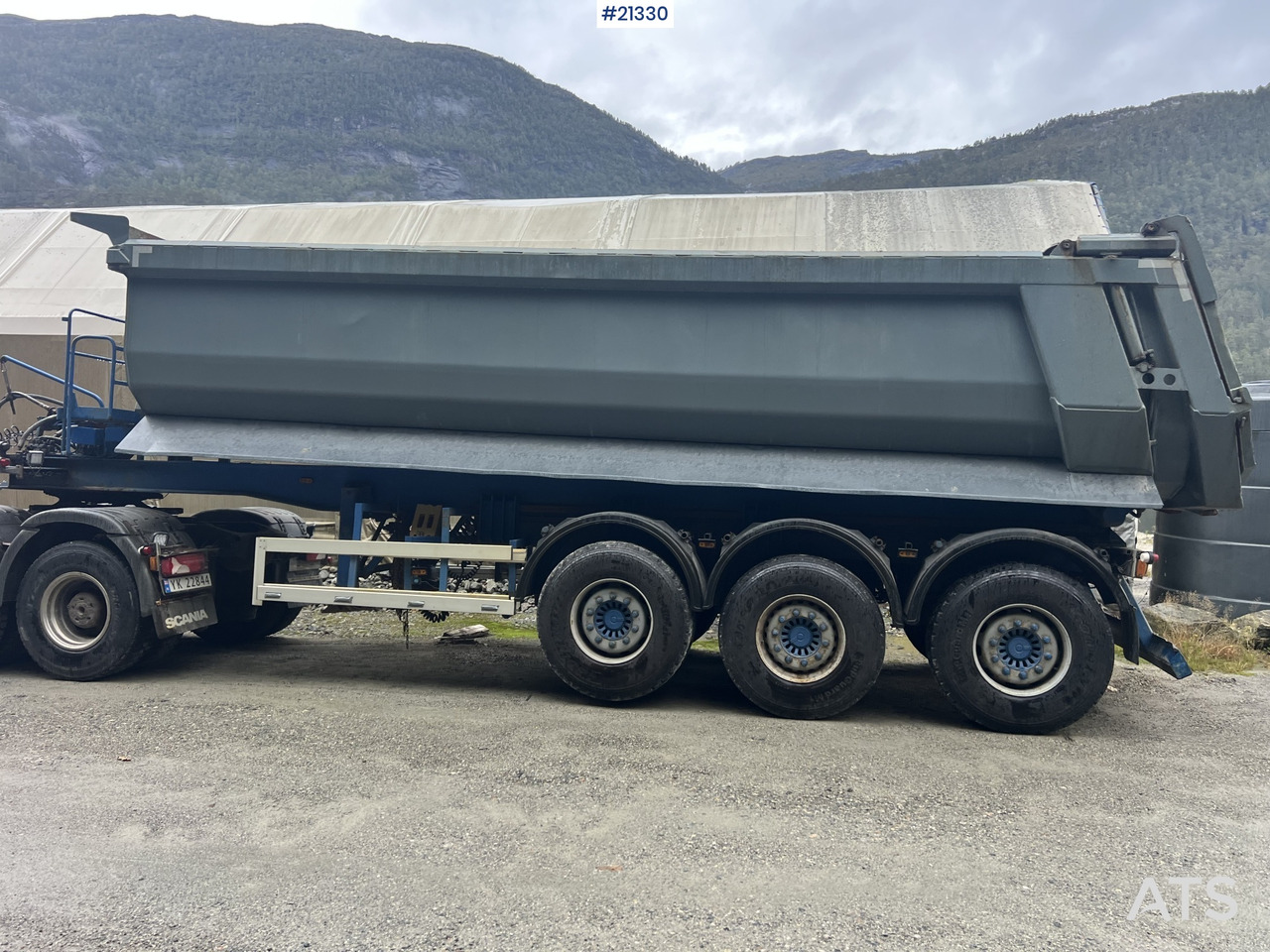 Sklápěcí návěs Carnehl 3 akslet tippsemi: obrázek 9