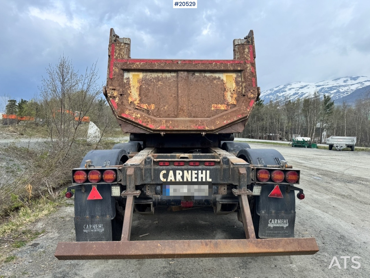 Carnehl Tippsemi - Sklápěcí návěs: obrázek 4 Carnehl Tippsemi - Sklápěcí návěs: obrázek 4