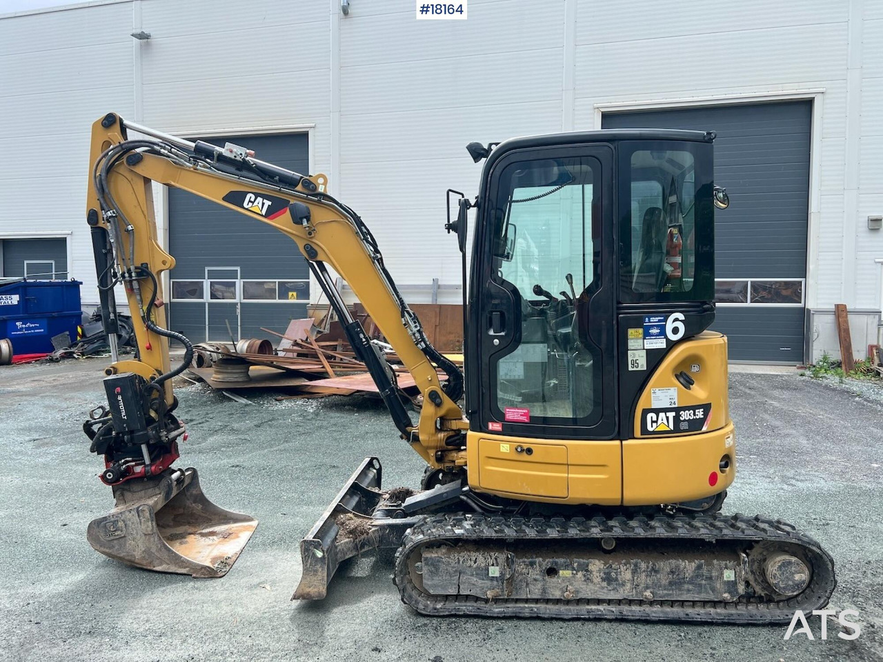 Caterpillar 303.5ECR - Rýpadlo: obrázek 2 Caterpillar 303.5ECR - Rýpadlo: obrázek 2
