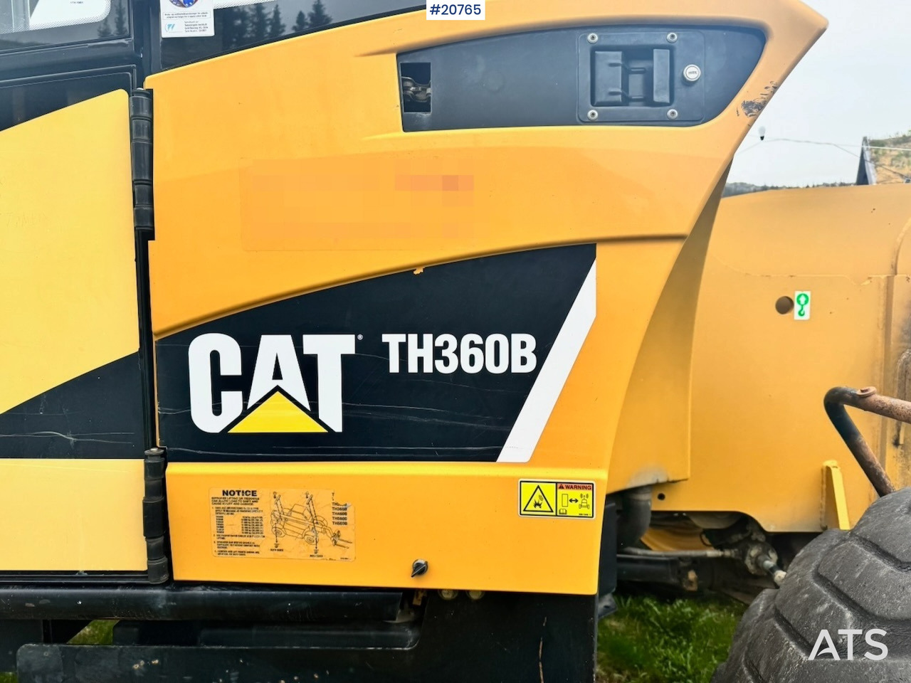 Caterpillar TH360B leasing Caterpillar TH360B: obrázek 12