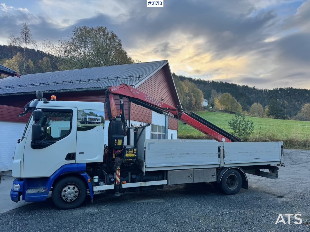 DAF 2012 DAF Fa 45.220 Kranbil. - Auto s hydraulickou rukou: obrázek 4 DAF 2012 DAF Fa 45.220 Kranbil. - Auto s hydraulickou rukou: obrázek 4