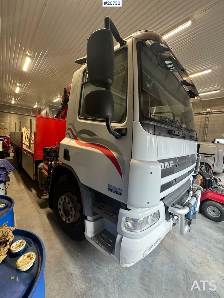 DAF CF75.250 - Nákladní automobil valníkový/ Plošinový, Auto s hydraulickou rukou: obrázek 5 DAF CF75.250 - Nákladní automobil valníkový/ Plošinový, Auto s hydraulickou rukou: obrázek 5