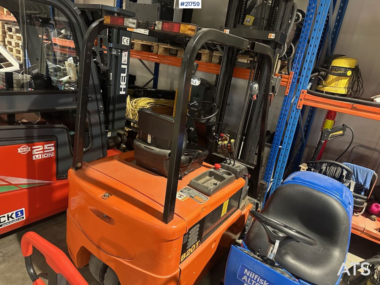 Daewoo B20T truck m/ 4,5 m løftehøyde - Podvalníkový návěs: obrázek 1 Daewoo B20T truck m/ 4,5 m løftehøyde - Podvalníkový návěs: obrázek 1