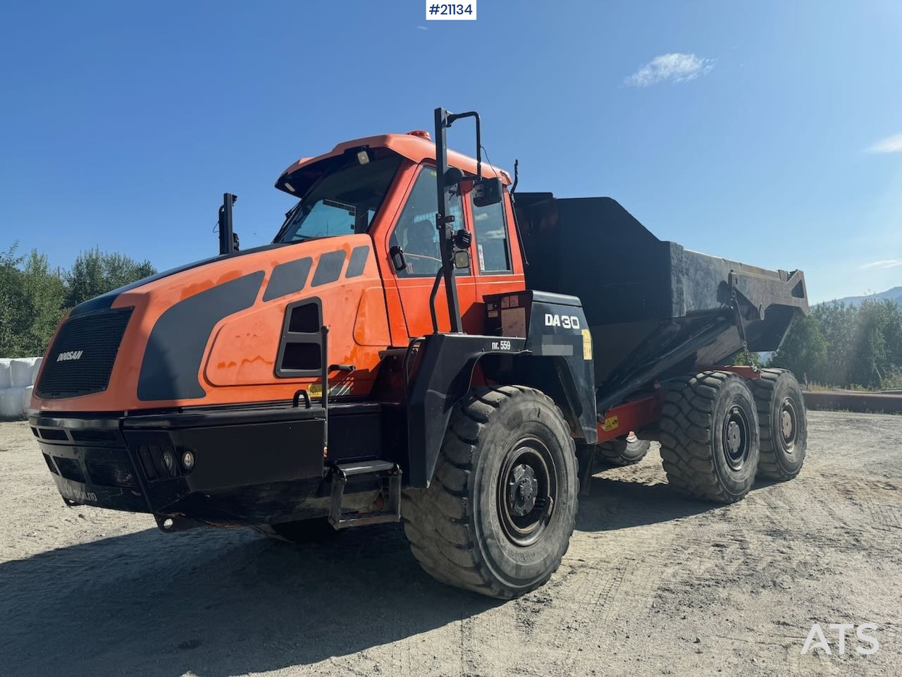 Doosan DA 30 Dumper - Kloubový sklápěč: obrázek 1 Doosan DA 30 Dumper - Kloubový sklápěč: obrázek 1