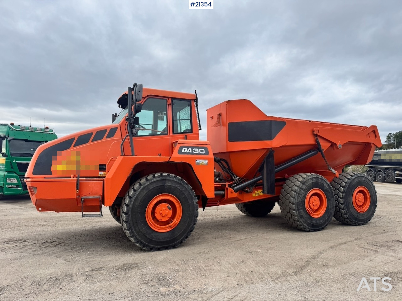 Doosan DA30 - Kloubový sklápěč: obrázek 2 Doosan DA30 - Kloubový sklápěč: obrázek 2