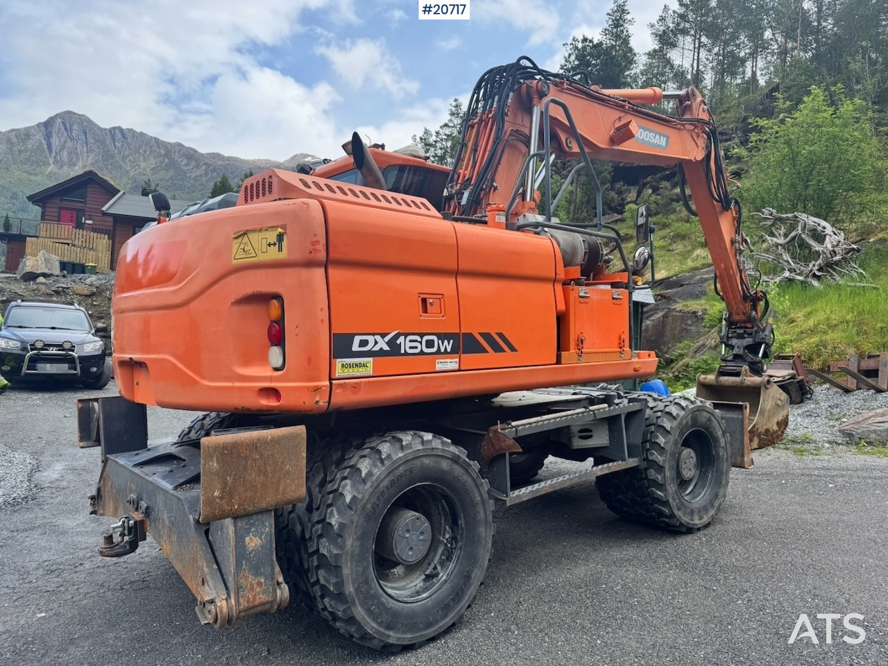 Doosan DX140W-3 - Rýpadlo: obrázek 5 Doosan DX140W-3 - Rýpadlo: obrázek 5