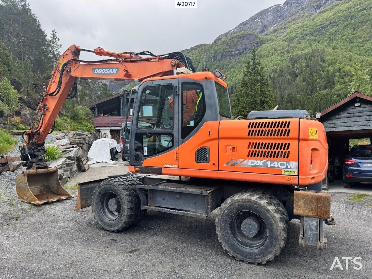 Doosan DX140W-3 - Rýpadlo: obrázek 2 Doosan DX140W-3 - Rýpadlo: obrázek 2