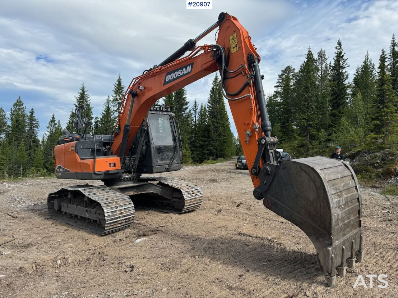 Doosan DX160LC - Pásové rýpadlo: obrázek 4 Doosan DX160LC - Pásové rýpadlo: obrázek 4