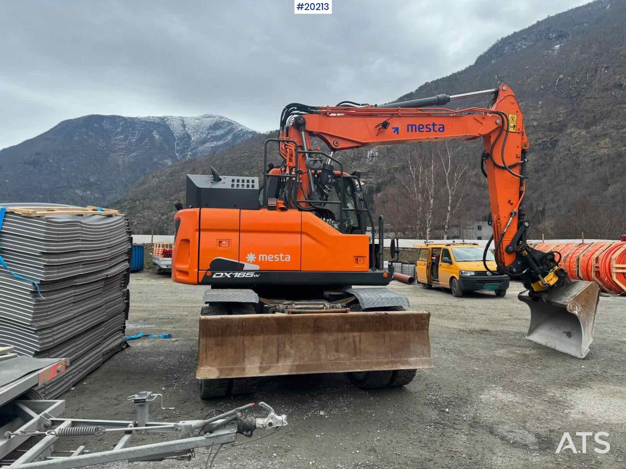 Doosan DX165W-5 - Kolový nakladač: obrázek 5 Doosan DX165W-5 - Kolový nakladač: obrázek 5