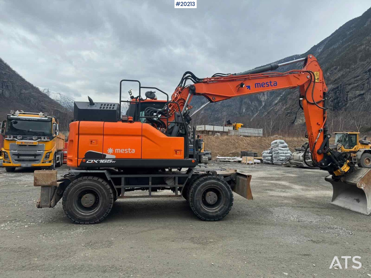 Doosan DX165W-5 - Kolový nakladač: obrázek 3 Doosan DX165W-5 - Kolový nakladač: obrázek 3