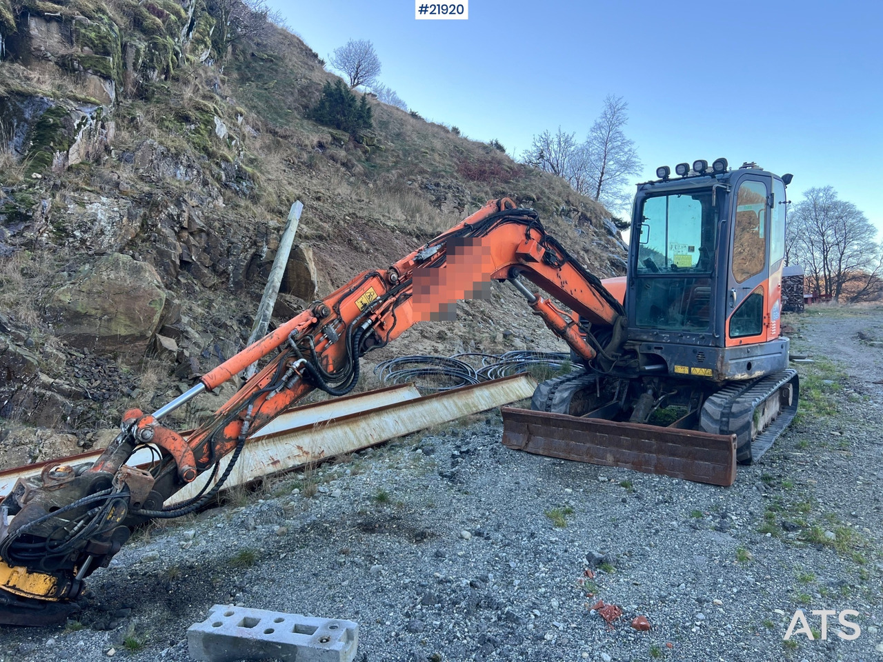 Doosan DX62R-3 gravemaskin m/ rototilt, pusseskuffe og graveskuffe - Pásové rýpadlo: obrázek 2 Doosan DX62R-3 gravemaskin m/ rototilt, pusseskuffe og graveskuffe - Pásové rýpadlo: obrázek 2