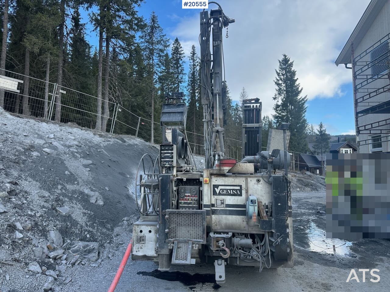 Gemsa Gemrok 45 borevogn. SE VIDEO - Vrtná souprava: obrázek 4 Gemsa Gemrok 45 borevogn. SE VIDEO - Vrtná souprava: obrázek 4