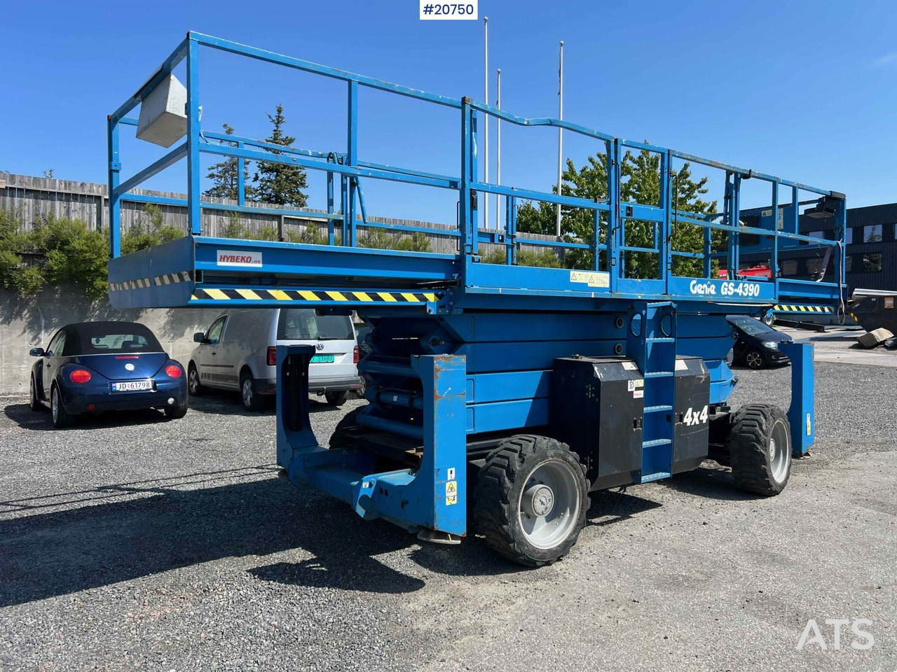 Genie GS4390 - Nůžková plošina: obrázek 5 Genie GS4390 - Nůžková plošina: obrázek 5