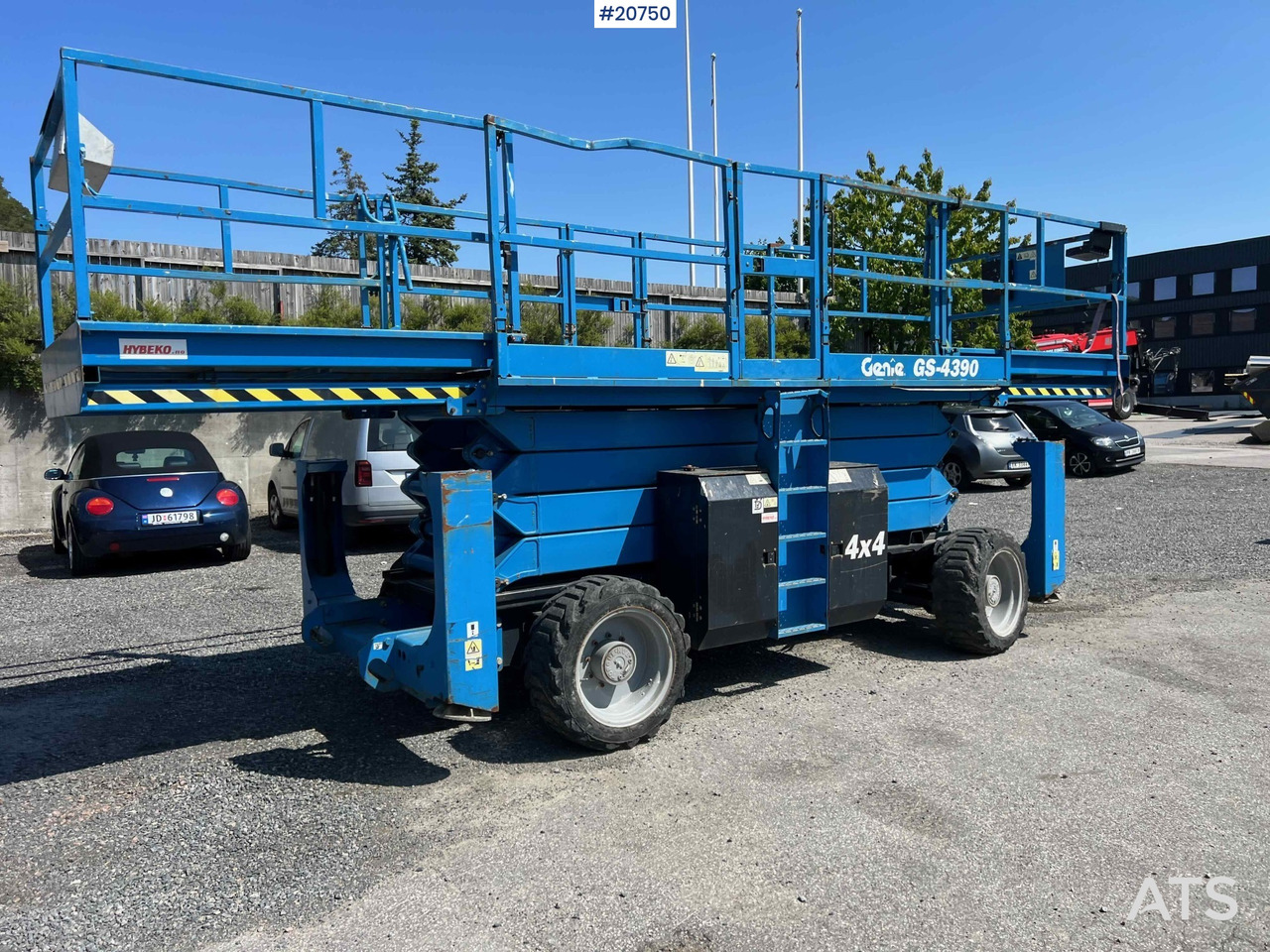 Genie GS4390 - Nůžková plošina: obrázek 4 Genie GS4390 - Nůžková plošina: obrázek 4