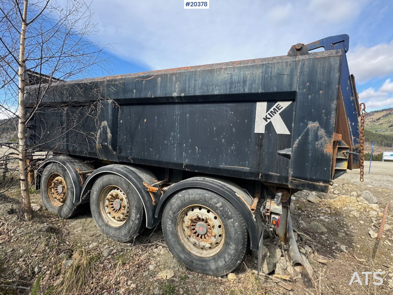 H.M Khmd 24 trippelkjerre - Sklápěcí přívěs: obrázek 5 H.M Khmd 24 trippelkjerre - Sklápěcí přívěs: obrázek 5