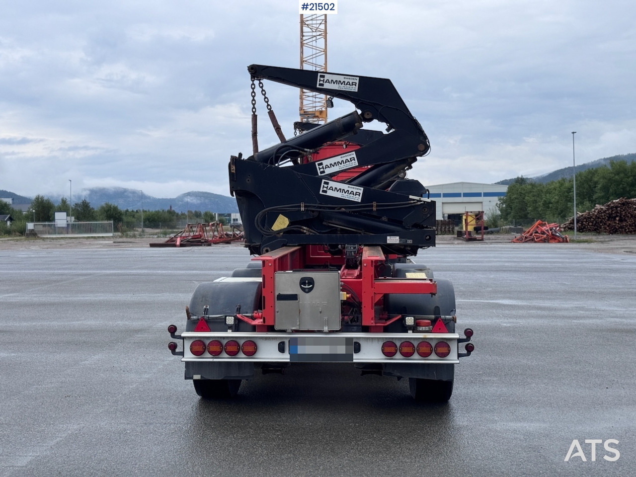 Hammar 195 S Sidelaster - Návěs-podvozek: obrázek 5 Hammar 195 S Sidelaster - Návěs-podvozek: obrázek 5