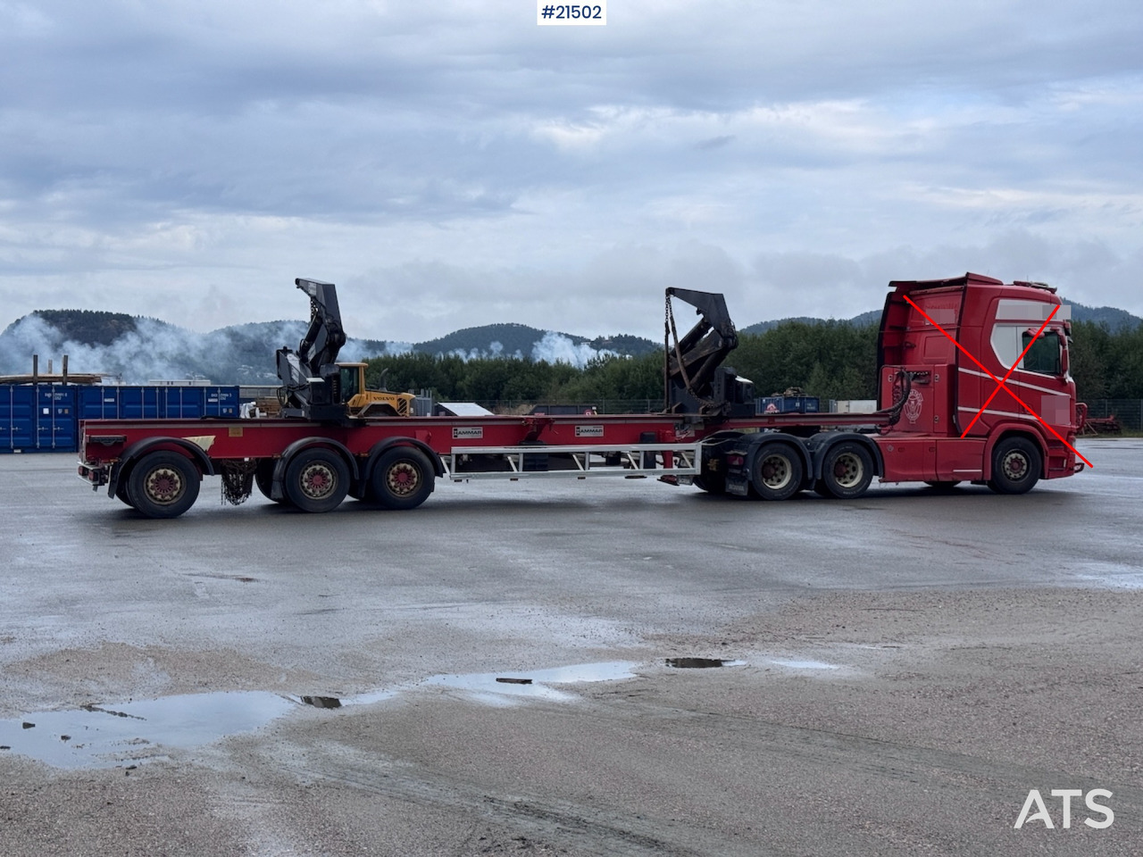 Hammar 195 S Sidelaster - Návěs-podvozek: obrázek 1 Hammar 195 S Sidelaster - Návěs-podvozek: obrázek 1