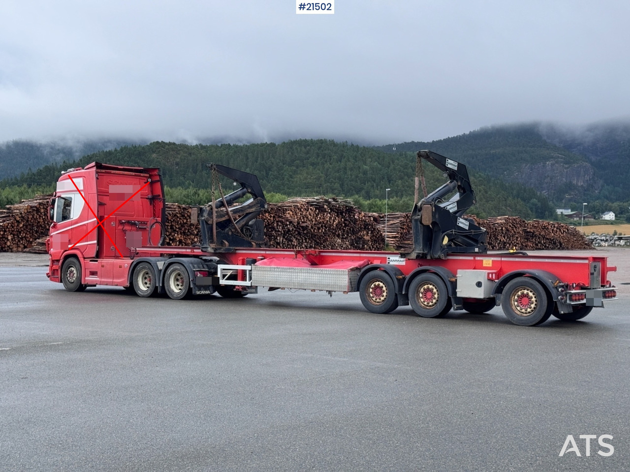 Hammar 195 S Sidelaster - Návěs-podvozek: obrázek 4 Hammar 195 S Sidelaster - Návěs-podvozek: obrázek 4