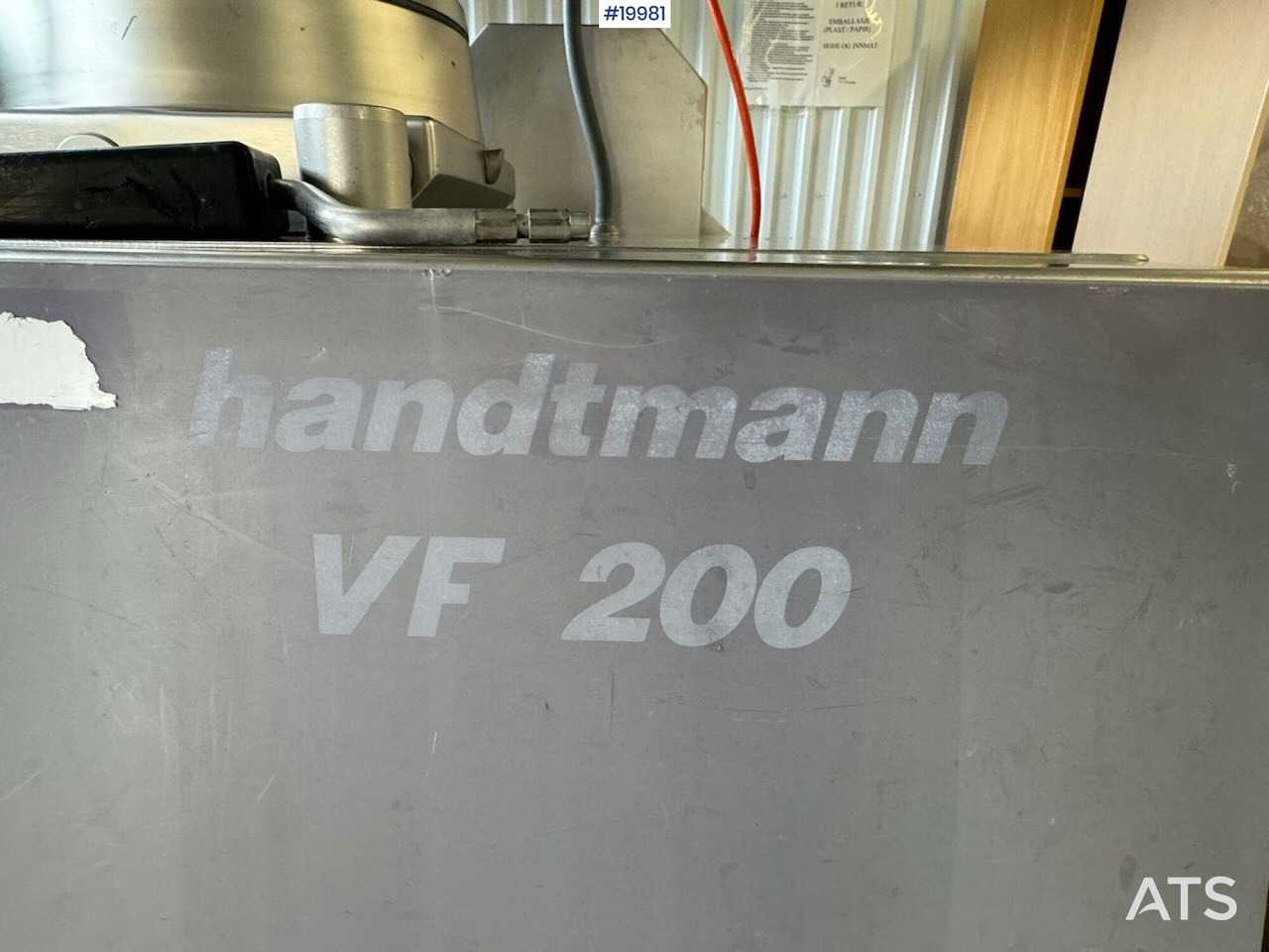 Handtmann VF 200 - Potravinářský stroj: obrázek 4 Handtmann VF 200 - Potravinářský stroj: obrázek 4
