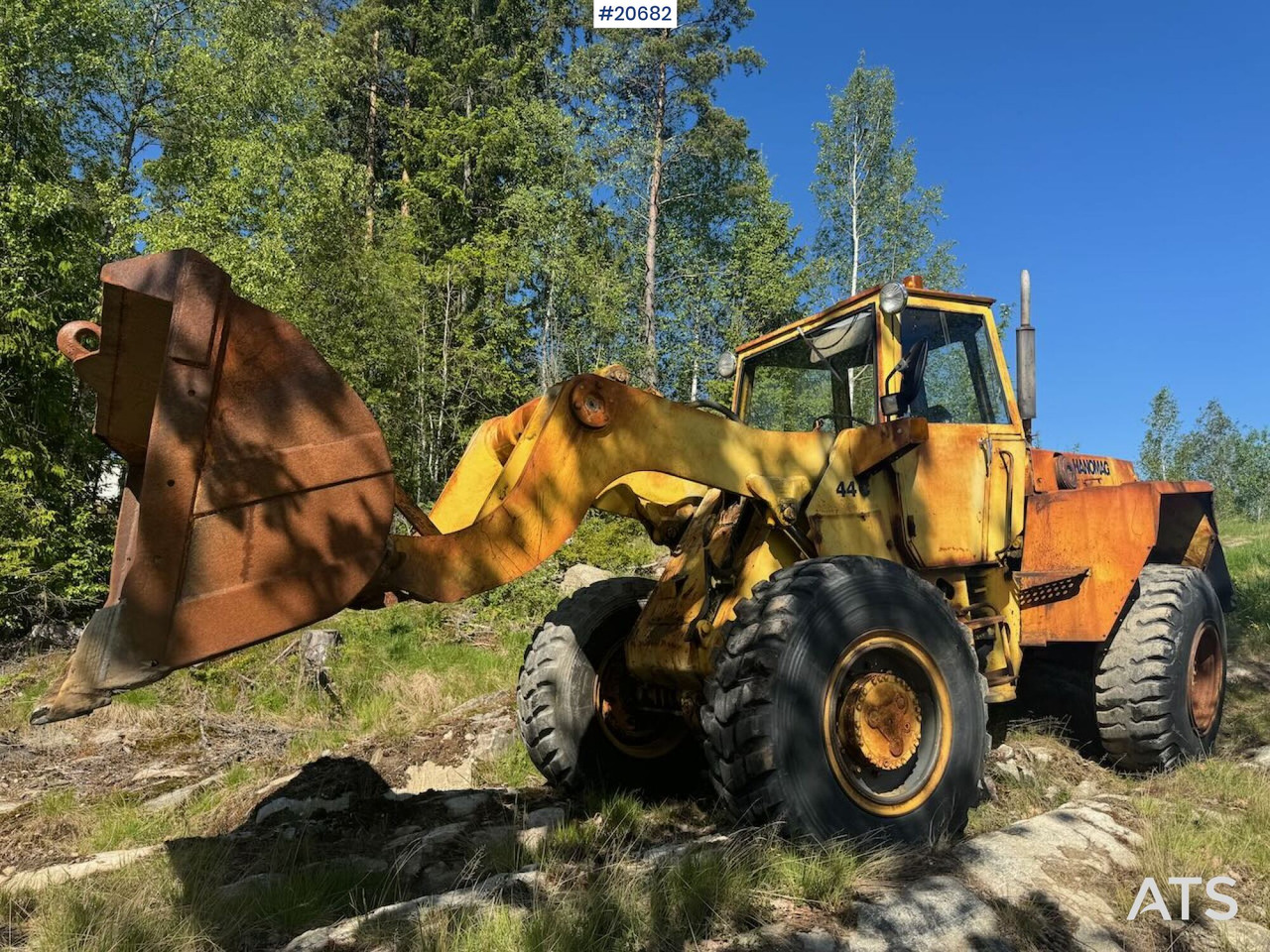 Hanomag 44 - Kolový nakladač: obrázek 1 Hanomag 44 - Kolový nakladač: obrázek 1