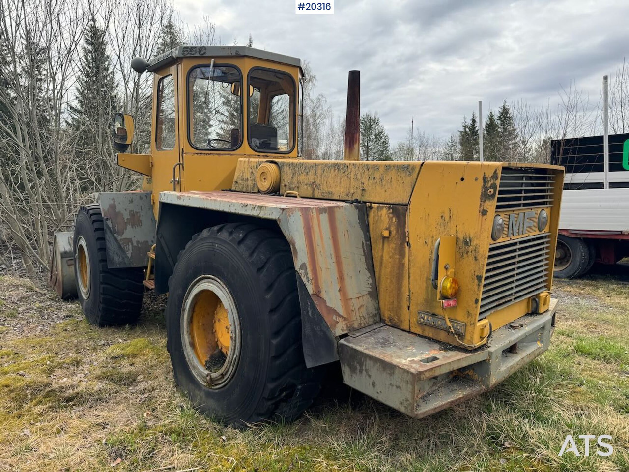Hanomag 55 C - Kolový nakladač: obrázek 3 Hanomag 55 C - Kolový nakladač: obrázek 3