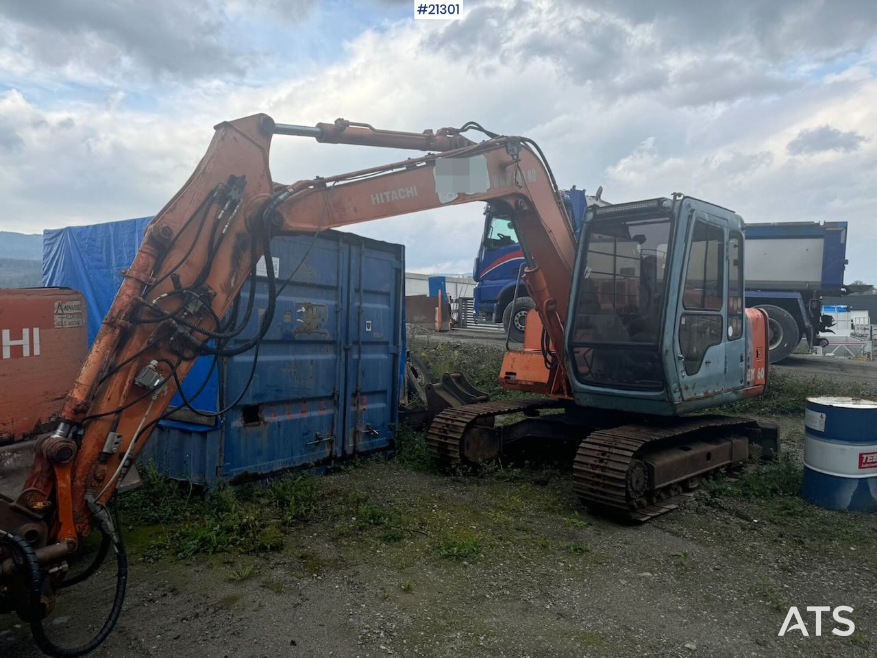 Hitachi EX60 - Pásové rýpadlo: obrázek 2 Hitachi EX60 - Pásové rýpadlo: obrázek 2