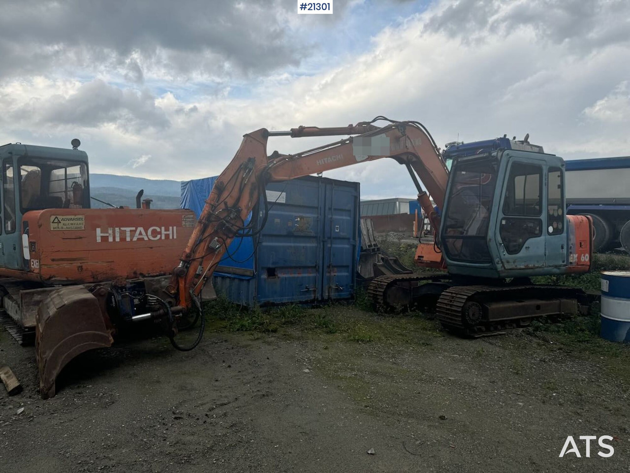 Hitachi EX60 - Pásové rýpadlo: obrázek 1 Hitachi EX60 - Pásové rýpadlo: obrázek 1