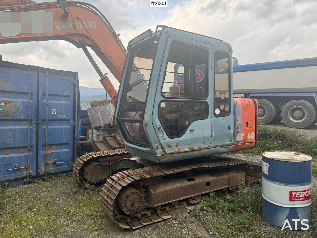 Hitachi EX60 - Pásové rýpadlo: obrázek 3 Hitachi EX60 - Pásové rýpadlo: obrázek 3