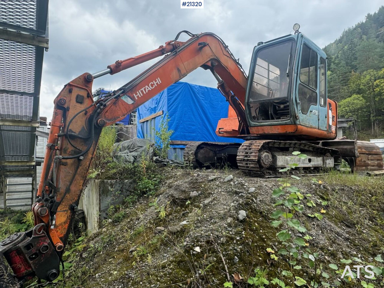 Hitachi EX60BL-3 - Pásové rýpadlo: obrázek 2 Hitachi EX60BL-3 - Pásové rýpadlo: obrázek 2