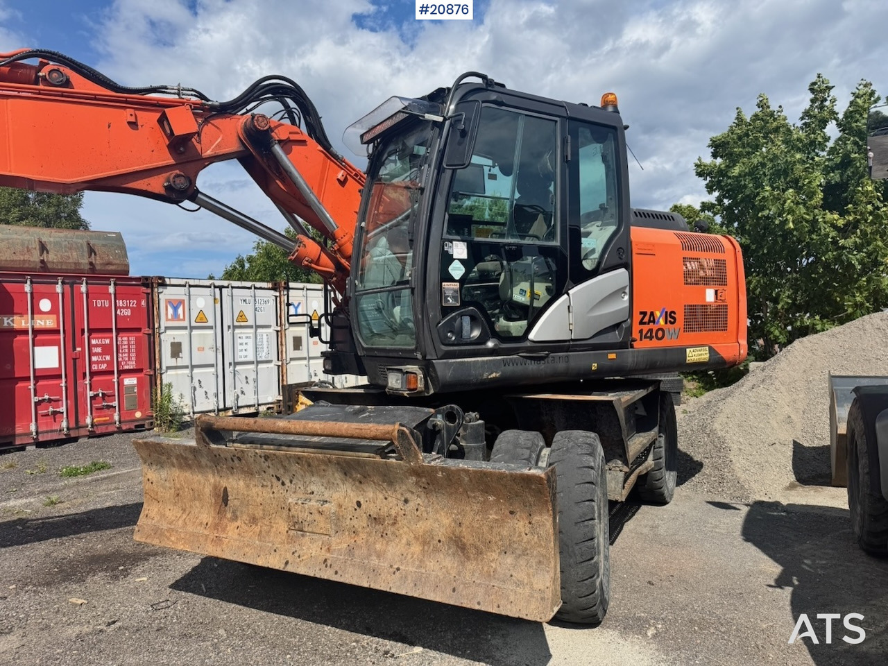Hitachi ZX140W-5B - Kolesové rýpadlo: obrázek 3 Hitachi ZX140W-5B - Kolesové rýpadlo: obrázek 3