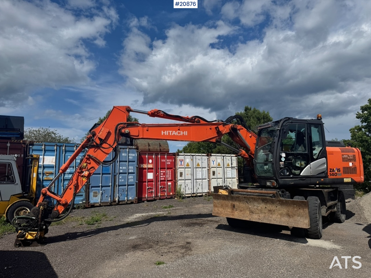 Hitachi ZX140W-5B - Kolesové rýpadlo: obrázek 2 Hitachi ZX140W-5B - Kolesové rýpadlo: obrázek 2